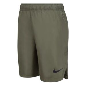 Nike Green Athletic Shorts with Dri-FIT Technology